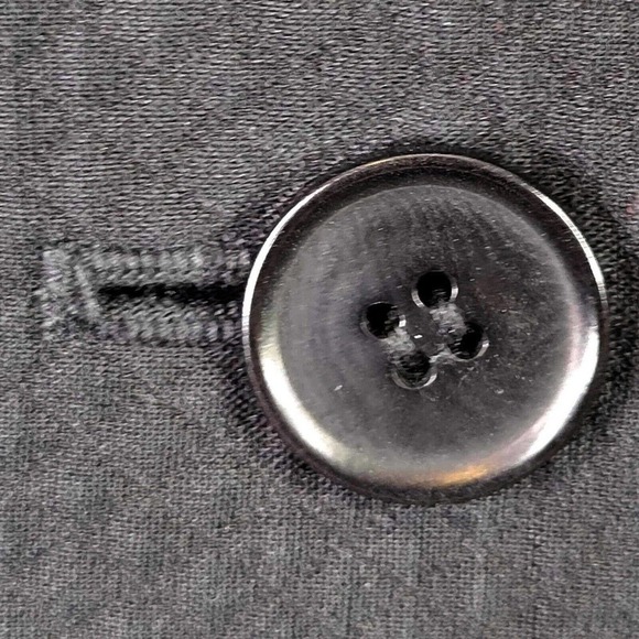 Talbots Women's Blazer Plus Size 16 Button Front Lined Cotton Textured - Picture 4 of 9